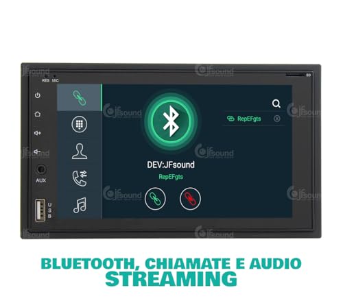Radio de Coche universales 2 DIN Android GPS Bluetooth WiFi USB Dab+ Touchscreen 6.2" 8core Carplay AndroidAuto