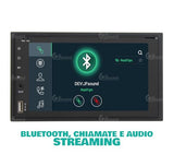 Radio de Coche universales 2 DIN Android GPS Bluetooth WiFi USB Dab+ Touchscreen 6.2" 8core Carplay AndroidAuto