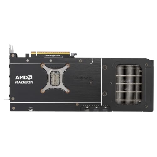 ASUS Prime Radeon RX 9070 OC Edition, Tarjeta gráfica (PCIe 5.0, HDMI/DP 2.1, diseño de 2,5 Ranuras, Ventiladores axial-Tech, rodamientos de Ventilador de Doble Bola, BIOS Doble, GPU Guard)