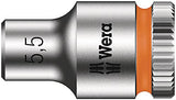 WERA-05135870001-Kraftform Kompakt W 2 - Conjunto con mango y varillas intercambiables, Tri-wing