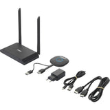 SPEAKA PROFESSIONAL SP-VShare - Sistema de presentación inalámbrico 4K UHD (50 m, 2,4 GHz, 5,8 GHz, 3840 x 2160 Pixel Mu