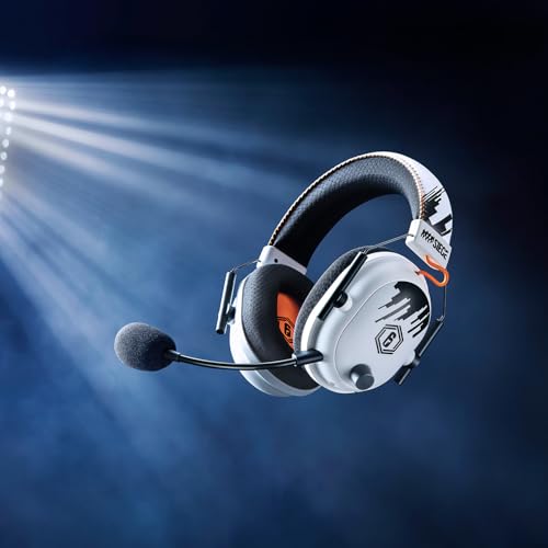 Razer BlackShark V2 Pro - Auriculares Inalámbricos para Esports (Diafragmas de Titanio de 50 mm TriForce, Micrófono Supercardioide HyperClear, Cancelación Pasiva de Ruido Avanzada) Rainbow Six Siege
