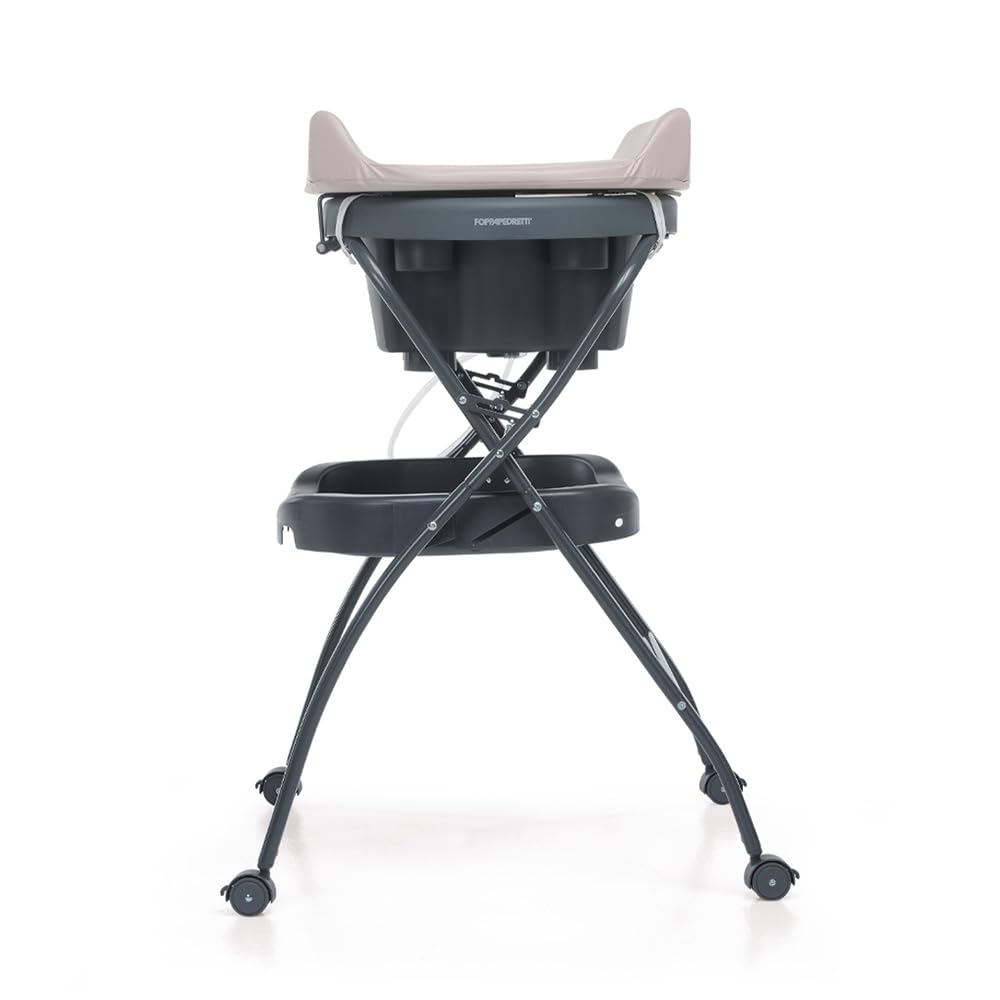 Foppapedretti Bath&co - Bañera Cambiador Plegable Desde el Nacimiento hasta los 12 Meses, Sand