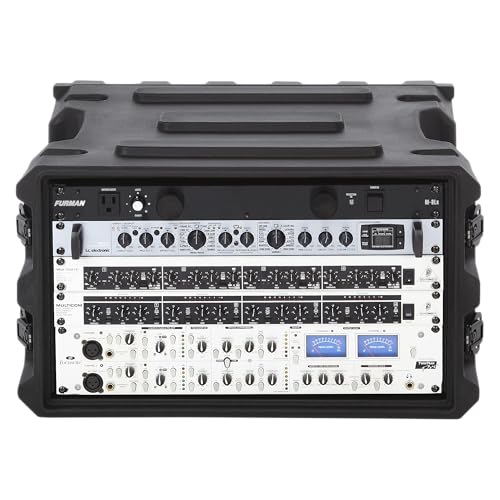 Gator Cases Pro Series Caja para Rack 6U Moldeada Rotacionalmente con Profundidad Estándar de 19"; Hecho en USA (G-PRO-6U-19)