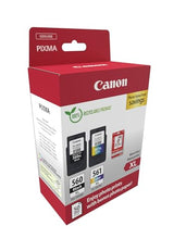 Canon Tinta y Papel Multipack - PG-560XL/CL-561XL Cartuchos de Tinta Genuinos 2 Pack (1 x Negro XL, 1 x Color XL) & Papel Fotográfico 4x6 (50 x Hojas)
