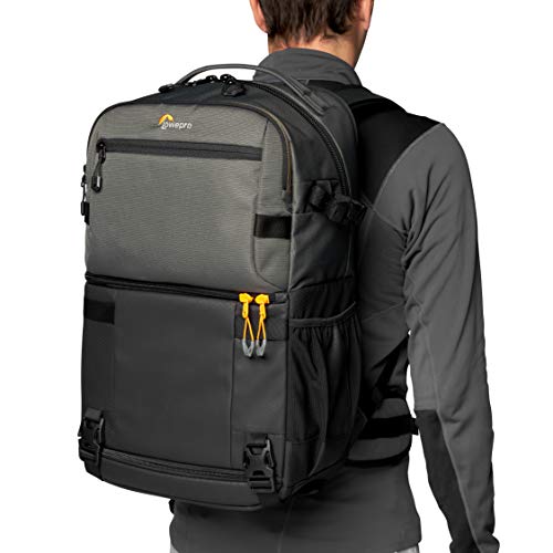 Lowepro LP37331-PWW Fastpack PRO BP 250 AW III - Mochila para Cámaras de Fotos Reflex DSLR Sin Espejo, Nikon D850, 300D Ripstop, con Acceso QuickDoor, Compartimento Para Portátil de 15”