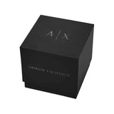 Armani Exchange Orologio da Donna, Movimento automatico a tre lancette e cassa da 36 mm con cinturino in Acciaio inossidabile, Tono Oro