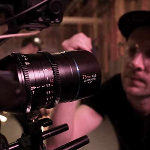 SIRUI Objetivo anamórfico de Cine 75mm T2.9 1.6X (Montura L)