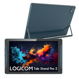 Logicom Tab Stand Pro 2 - Tablet HD de 10,1" - Soporte Integrado - 64 GB - Android 13 - Batería de 6000 mAh - Bluetooth 5.0 - Azul