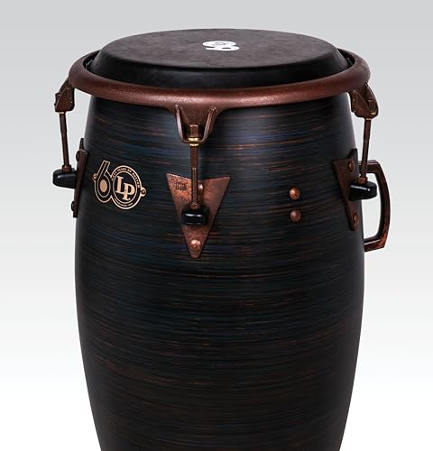 Latin Percussion Conga 60º Aniversario Quinto 11", acabado avellana tostado, herrajes bronce rústico LP808T-60