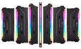 Corsair Vengeance RGB Pro 64GB (2x32GB) DDR4 4000 (PC4-32000) C18 - Memoria de Escritorio - Negro, CMW64GX4M2K4000C18