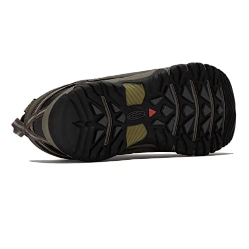 KEEN Targhee 3 Waterproof, Zapatos para Senderismo , Marrón (Bungee Cord/Black), 45 EU