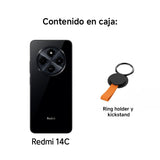 XIAOMI Redmi 14C - Smartphone de 8+256GB, Pantalla de 6.88” 120Hz LCD HD+, MediaTek Helio G81 Ultra, cámara Dual con IA de 50MP, 5160mAh, NFC, Verde (Versión ES)