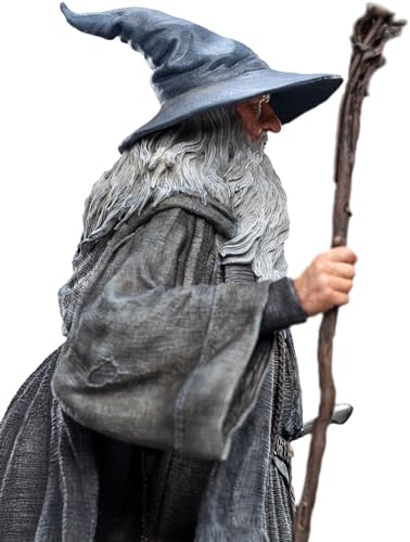 Weta Collectibles Figura Estatua del Señor de los Anillos 1/6 Gandalf el Peregrino Gris (Serie Clásico) 36 cm, Unisex, Multicolor, 24 x 36 x 24 cm