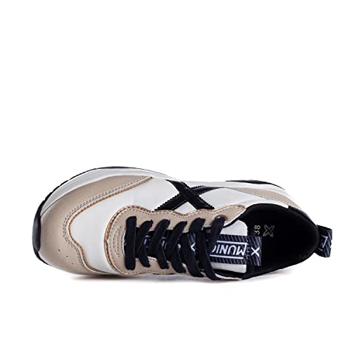 Munich Wave, Zapatillas para Mujer, Blanco, 37 EU