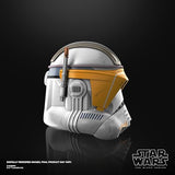 Star Wars The Black Series, Comandante clon Cody, Casco electrónico Premium para Juego de rol de Adultos