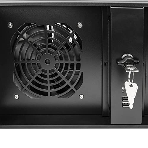 RackMatic - Caja Rack 19" IPC ATX 4U 3x5.25 8x3.5 Fondo 460mm