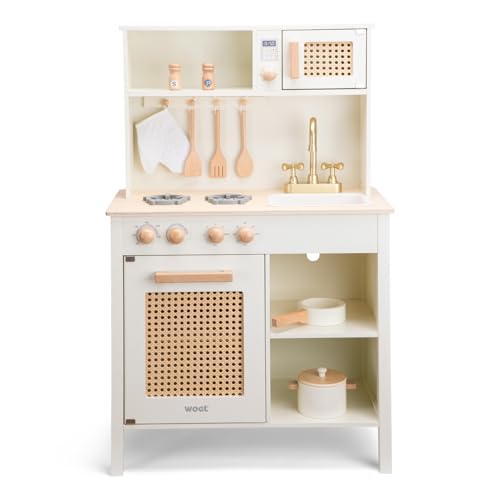 New Classic Toys Cocina de Madera para Jugar - Ratán
