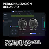 SteelSeries Arena 3 - Altavoces gaming de rango completo 2.0 – Audio inmersivo – Controles de altavoz – Controladores de altavoces 4" – Cableado y Bluetooth – Aux de 3.5mm – PC, Mac, Móvil