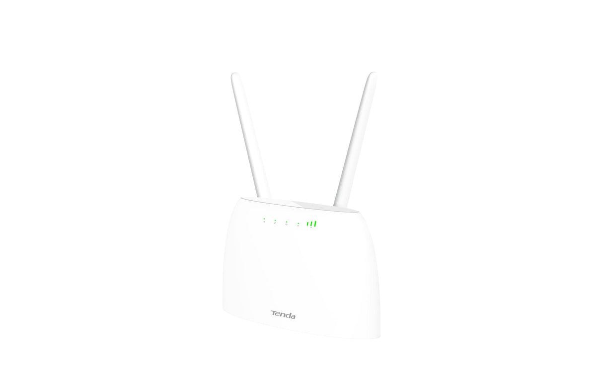 Tenda Router Wi-fi 4G 2.4 Volte 4G06 N300 Tarjeta Sim, 2 Antenas Desmontables, Acceso a Datos y Servicios de Voz Flexible.