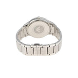 Emporio Armani Reloj para hombre, movimiento de tres manecillas con fecha, caja de acero inoxidable plateado de 43 mm con correa de acero inoxidable, AR11181, Tono plateado y negro