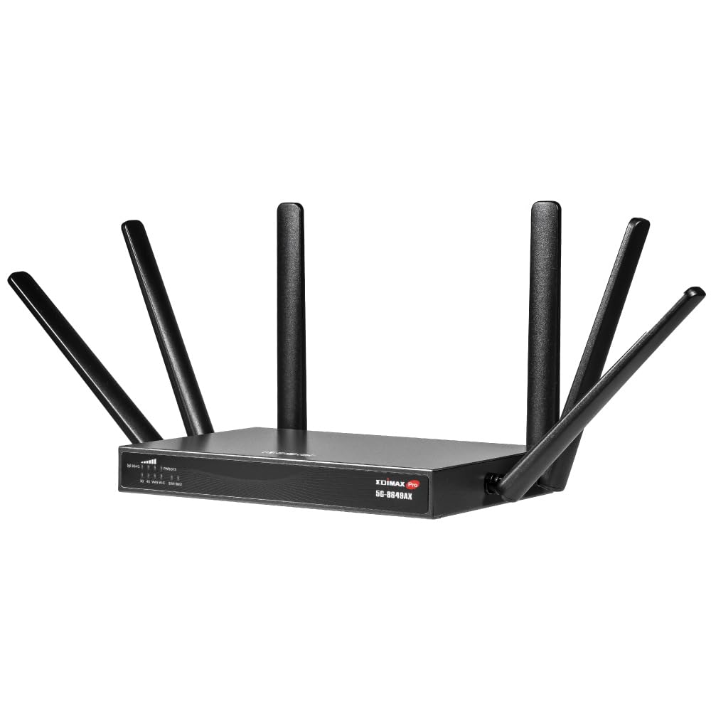 Edimax 5G-8649AX - 5G NR AX1800 Wi-Fi 6 Router