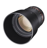 Samyang Lente SY85MAE-N 85mm F1.4 para Nikon Ae