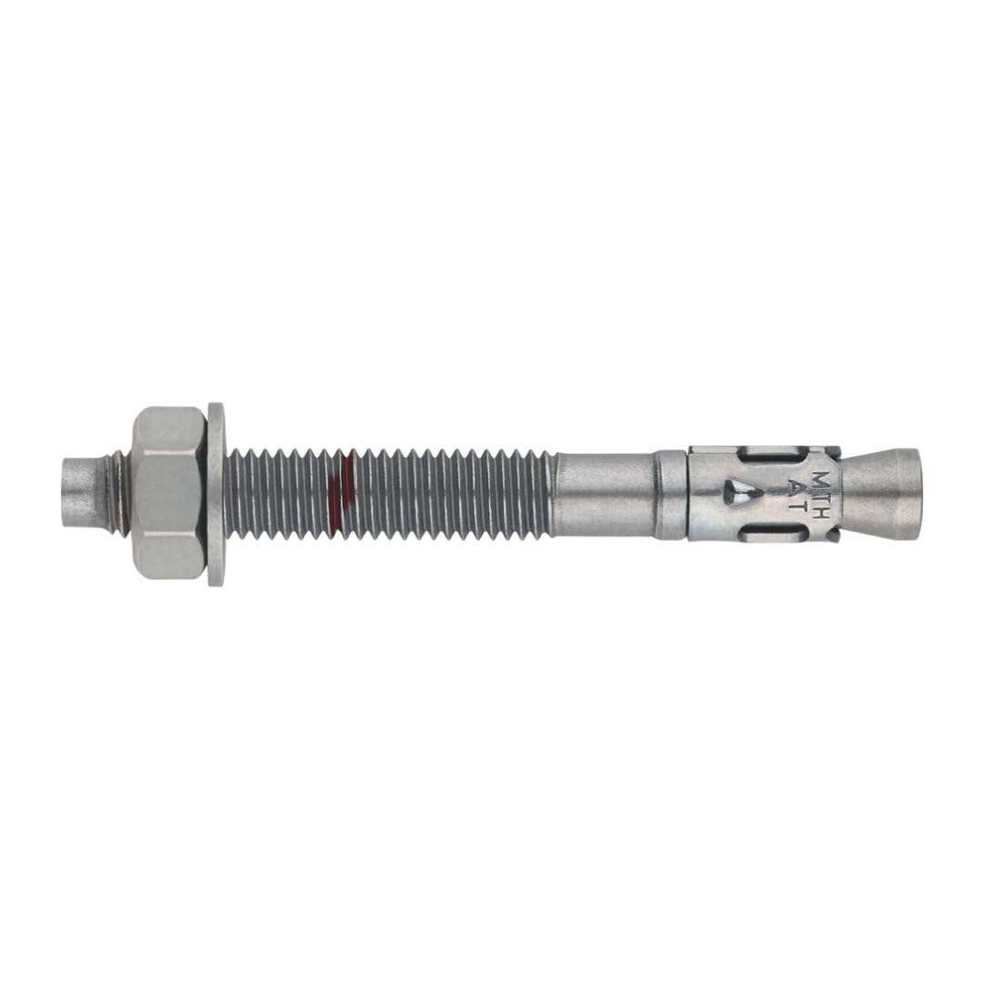 Anclaje macho para cargas altas en hormigón no fisurado Homologado ETE Opción 7. Eje Inoxidable A2. Clip Inoxidable A2. - MEDIDA: M16 x 145 Ø16 - Unid: 25