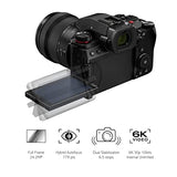 Panasonic LUMIX DC-S5 II, Cámara Sin Lente De Marco Completo, Sin Espejo,4K 60P y 6k 30P Grabación, Pantalla Movible, Wi-Fi, Phase Hybrid AF 779 Puntos, IS Activo, Negro
