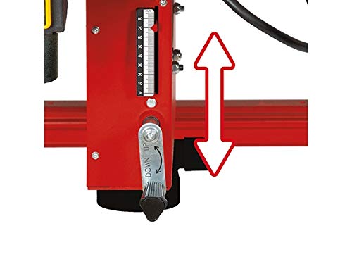 Einhell Sierra de mesa circular TE-TS 315 U (máx. 2200 W, prolongación de mesa plegable, Ø315 x ø30 mm hoja, hoja de sierra inclinable 45°, incl. barra corredera, bloque corredera y herramienta)