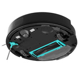 Cecotec Robot Aspirador y Base Autovaciado Conga 7690 Immortal MAX Home M, Navegación Laser, Succión 5000 Pa, hasta 220min Autonomía, Base, 2,5L, Control App, 4en1 Barre, aspira, friega y Pasa mopa