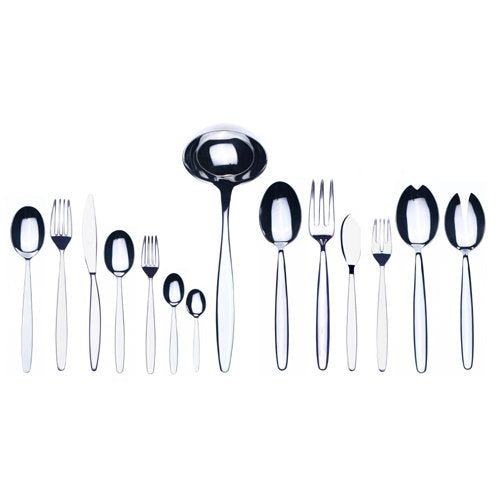 Mepra 103822113 P Immagina Juego de Cubiertos, Juego de 113, Plateado