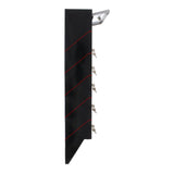 Buzón Depot 6 de Rottner, de 6 módulos, Color Plata / Negro, Ideal para comunidades o para exterior (en una zona protegida), acero, Cerradura de cilindro, Tarjetero para cada módulo