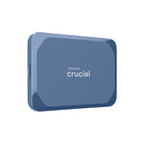 Crucial X10 8TB SSD Externo Portátil, hasta 2100MB/s, USB-C 3.2 Gen2, Clasificación IP65 de resistencia al agua y al polvo, Disco Duro Sólido Externo, Azul Mate - CT8000X10SSD9-02
