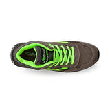 U-Power Red Lion Hummer, Safety Shoes,Zapatos de Seguridad, Altos, Ligeros y Flexibles, Antiperforación, Antipinchazos, con Inserto Infinergy, con Puntera de Aluminio - Grey & Green 41