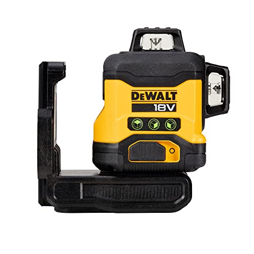 DEWALT DCLE34031N-XJ - Nivel láser autonivelante verde de 3 líneas 360°, Sin batería/cargador