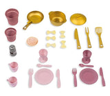 Smoby – Loft Cocina de Juguete Fleur – Cocina Infantil de Estilo Loft Moderno con fogones, Horno, Nevera y 27 Accesorios, para niños a Partir de 3 años