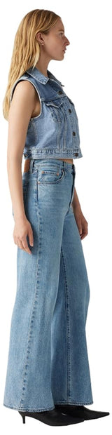 Levi's Ribcage Leg H223 Jeans, Far and Wide, 29W x 30L Mujeres