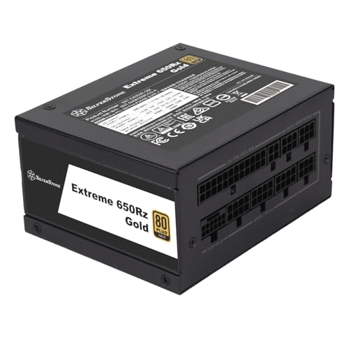 SilverStone Technology Extreme 650Rz Gold, Fuente de alimentación Modular SFX 80 Plus Gold 650W SFX12V 4,1 PCIe 5, SST-EX650R-GM