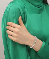 Lacoste Pulsera de Cadena para Mujer Colección DUCHESS con Cristales - 2040278