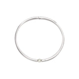 Emporio Armani Collar de acero inoxidable plateado para mujer, EGS3255040