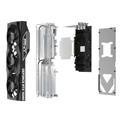 PNY Tarjeta Gráfica GeForce RTX™ 5090 32GB OC Triple Fan DLSS 4