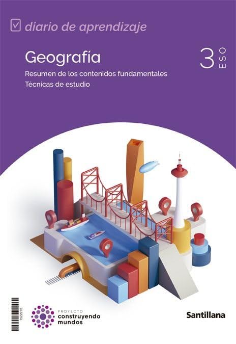 3ESO GEOGRAFIA MEC CONSTRUYENDO MUNDOS SANTILLANA - 9788468049823
