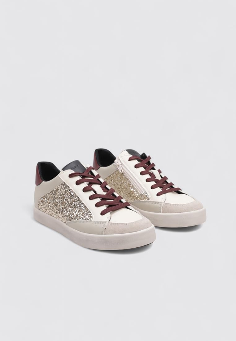 Geox D Blomiee, Zapatillas Mujer, Beige, 40 EU