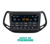 Radio de Coche para Jeep Compass Android GPS Bluetooth WiFi USB Dab+ Touchscreen 10" 8core Carplay AndroidAuto