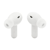 JBL Wave Beam 2, Auriculares True Wireless con cancelación de Ruido Activa, Bluetooth, hasta 40 hrs de autonomía, Sonido Pure Bass, Smart Ambient, Connexion multipunto, Blanco