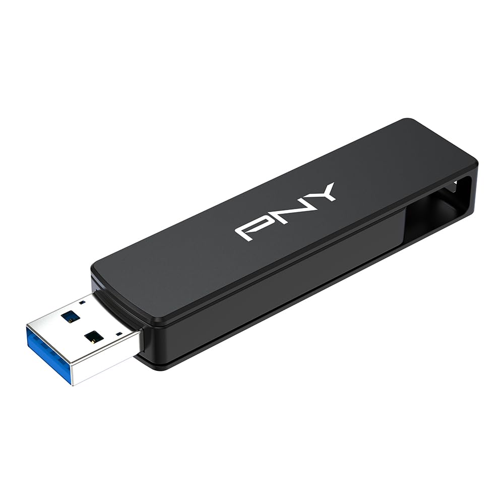 PNY Unidad Flash Duo Link V3 1TB USB 3.2 Gen 2 Tipo-C y Tipo-A OTG, Velocidades de Lectura/Escritura 1000/800MB/s, Almacenamiento móvil Externo Compatible con Smartphones/tabletas/Ordenadores
