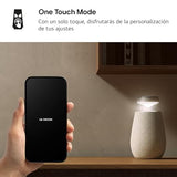 LG XBOOM 360 XO2T, Altavoz portátil, Bluetooth 5.3, Sonido Onmidireccional de 20W de Potencia, Iluminación LED Multicolor, Resistente al Agua y Polvo IP55, Color Negro
