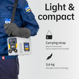 GYS, GYSMI 200A, estación de soldadura de electrodo recubierto 200A monofásico 230V (MMA), arco fuerza, antisticking, Hot Start, Con portaelectrodos, Cable de masa