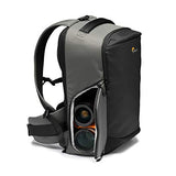 Lowepro Flipside BP 400 AW III Mochila para Cámara Sin Espejo y DSLR - gris oscuro - acceso posterior - acceso lateral - Divisores Ajustables - para Cámaras como Sony α7 - LP37353-PWW